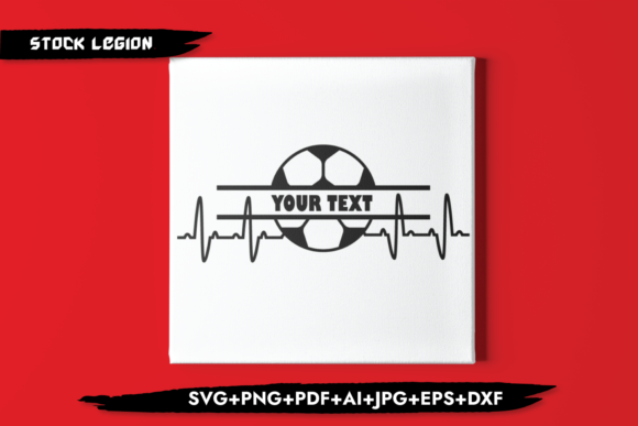 Custom Football: A Versatile Graphic Design Asset for Crafts & Marketing