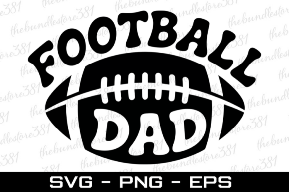 Football Dad SVG: A Versatile Graphic for Crafts & Creative Marketing