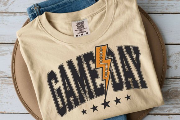 Football Lightning Bolt Design SVG Files: Bold Graphics for Local Business Branding