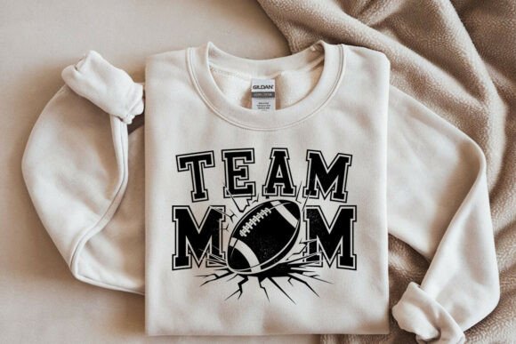 Football Team Mom SVG: A Seasonal Graphic for Crafts & Content