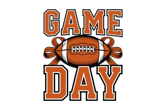 Game Day Football Graphic Design for Crafts & Local Business Branding