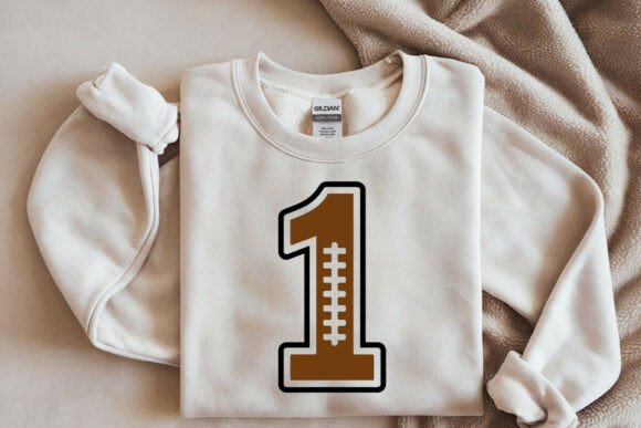 h1>Football Number One SVG for First Birthday Crafts & Graphics
