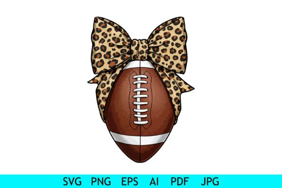 Leopard Print Football Bow Design Review