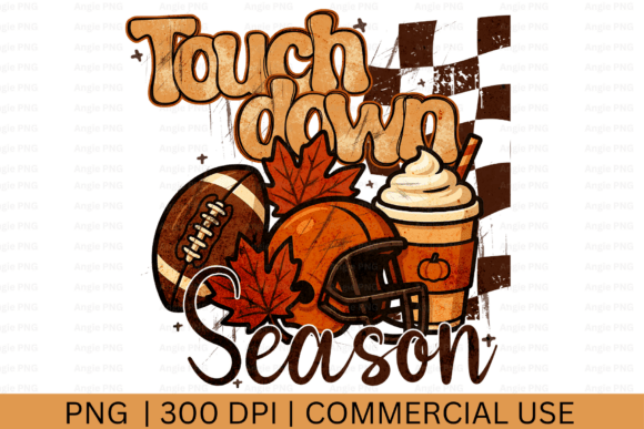 Touchdown Season PNG: A Fresh Graphic for Football-Themed Content and Crafts